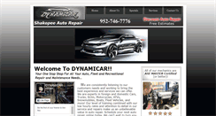 Desktop Screenshot of dynamicar.net